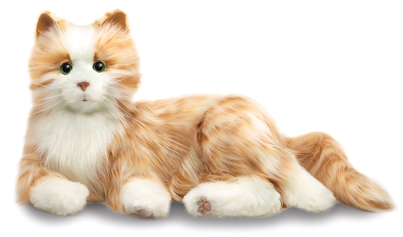 Illustration for article titled Hasbro Now Has a Toy Line For Seniors Starting With a Lifelike Robotic Cat